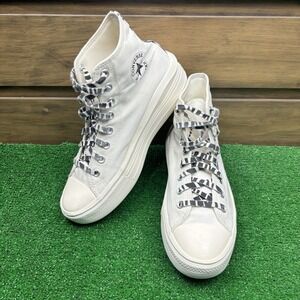 CONVERSE‎ CHUCK TAYLOR ALL STAR MOVE Women's Black/ Egret Sneakers size 10.5